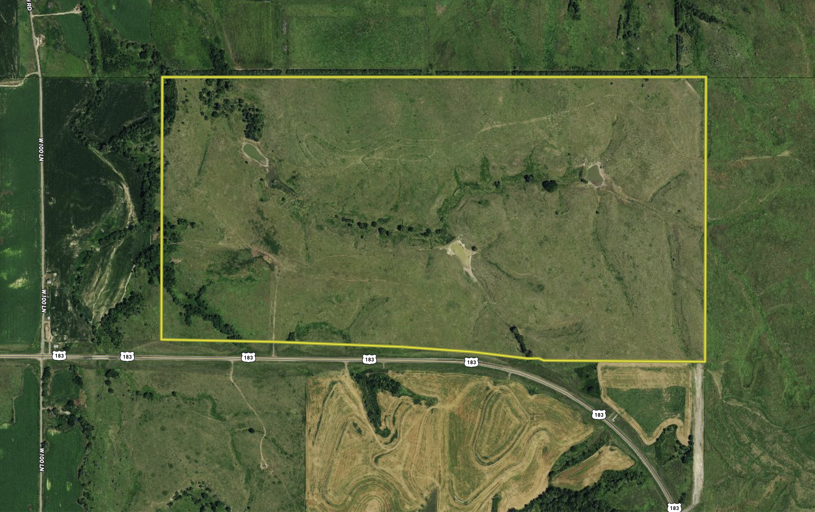 Tract 2. 335.14 +/- Acres in KS