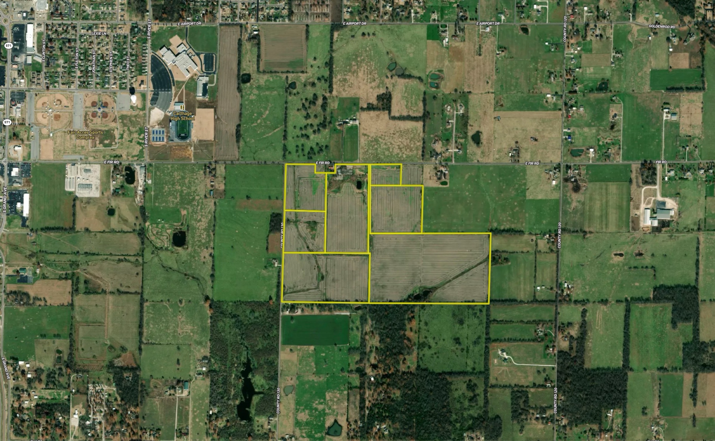 Tract 1 of 7: 5± acres with home