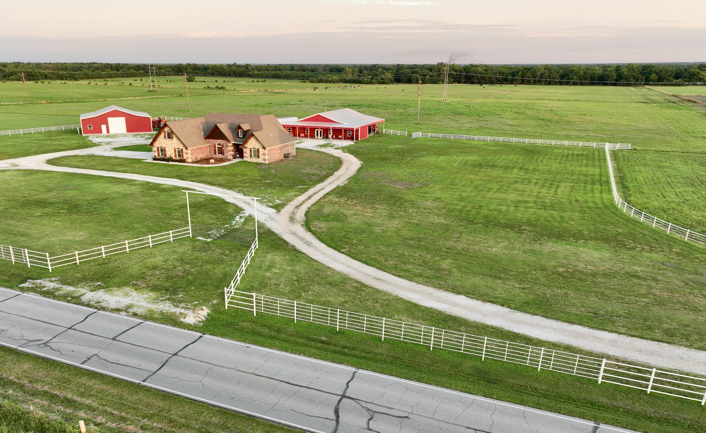 Tract 1 of 7: 5± acres with home