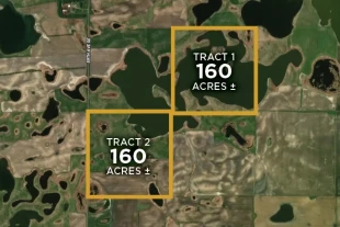 Logan Co ND 320± Acres In 2 Tracts
