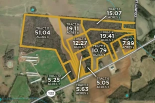 Lincoln Co TN 151.51± Acres In 10 Tracts