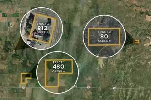 Comanche & Barber Co KS 560± Acres In 3 Tracts