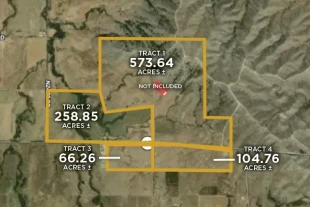 Caddo Co OK 1003.51± Acres In 4 Tracts