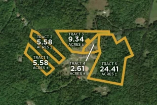 Taylor Co WV 47.25± Acres In 5 Tracts