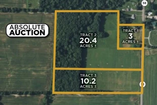 Ashland Co OH 33.6± Acres In 3 Tracts